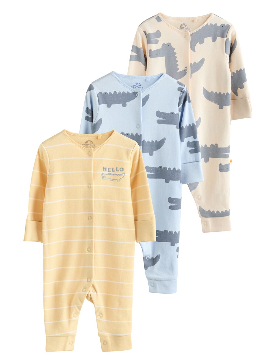 

Пижама Next, цвет Light beige/Opal/Dusty blue/Yellow