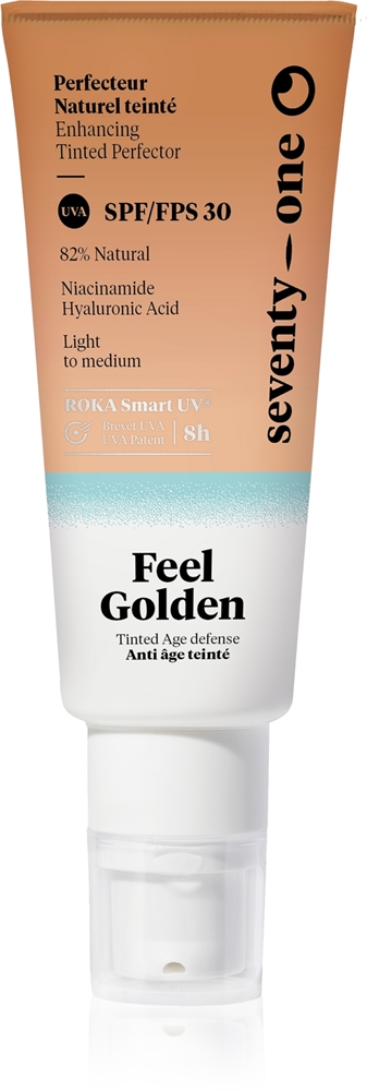 

Почувствуйте золотистый солнцезащитный флюид с SPF30 для лица Seventyone, spf 30 40 мл