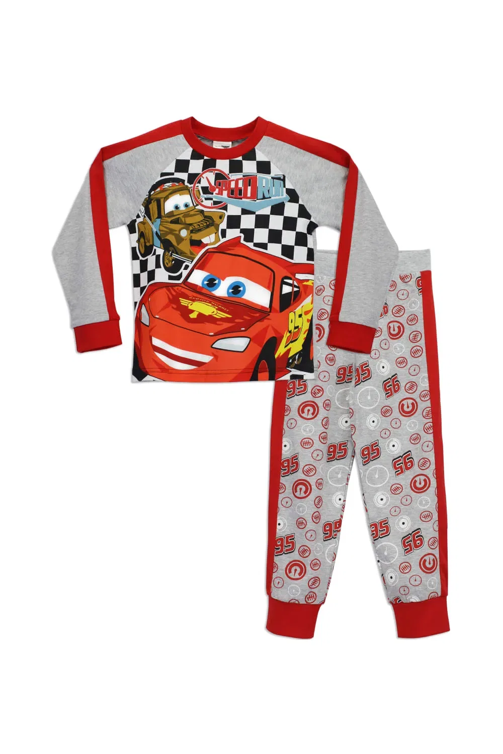 Пижама с принтом Lightning McQueen Disney, мультиколор