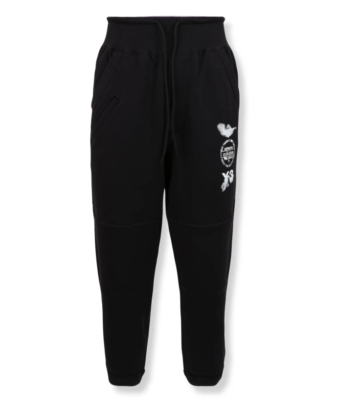 

Спортивные брюки с отворотами Y-3, черный