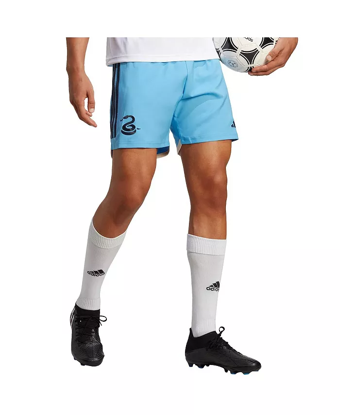 

Мужские шорты Philadelphia Union AEROREADY аутентичные, светло-голубые adidas