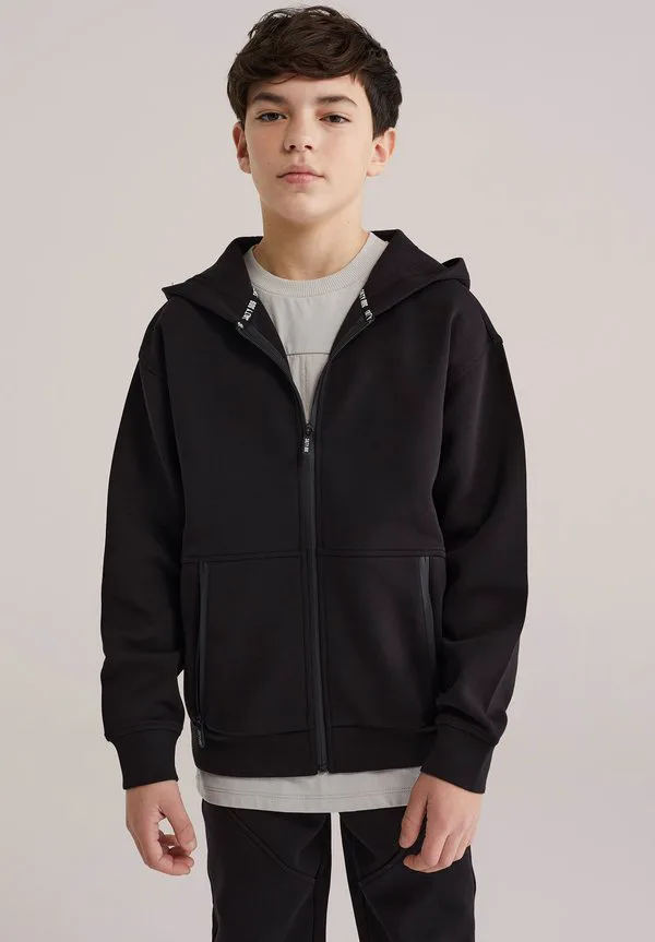 Толстовка на молнии salty dog We Fashion, Black — фото 2