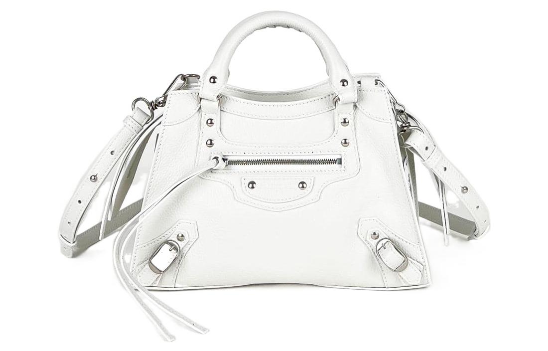 

Кожаная женская сумка Balenciaga белая