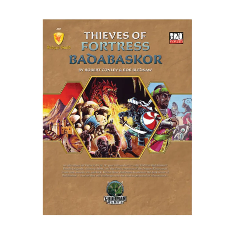 

Модуль Thieves of Fortress Badabaskor, Judges Guild (Goodman Games) (d20)