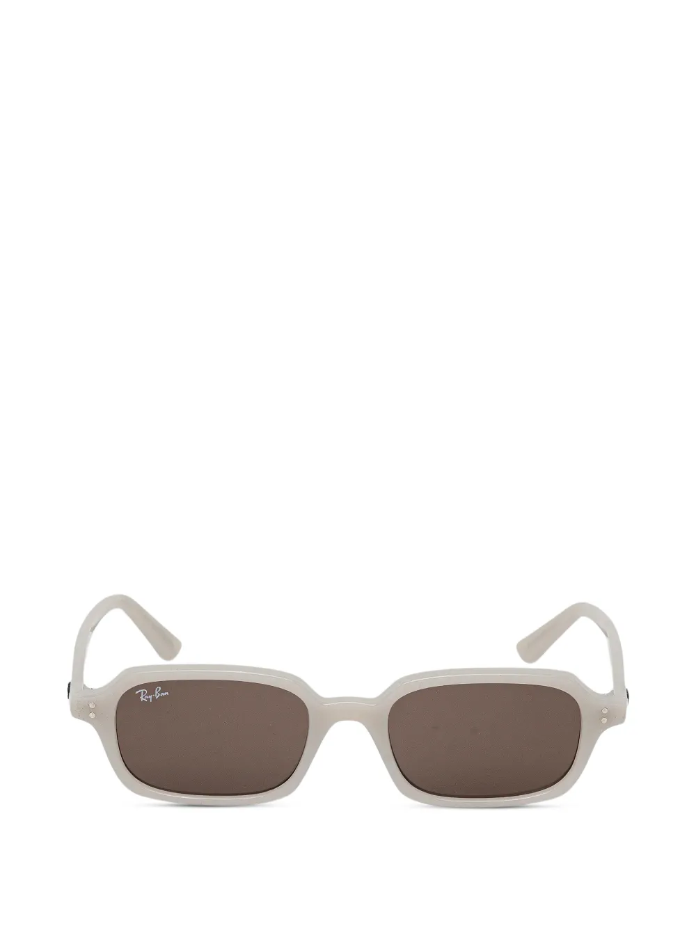 

Солнцезащитные очки в прямоугольной оправе Ray-Ban, бежевый