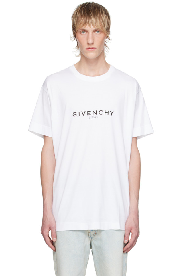 

Футболка наизнанку Givenchy, белый