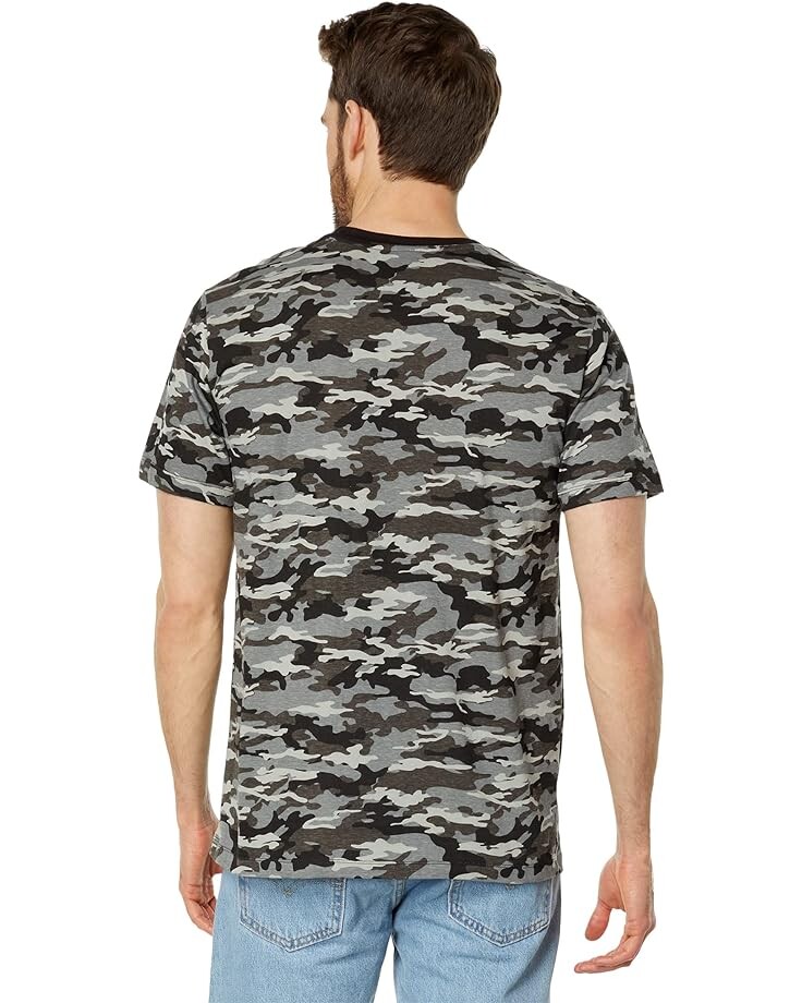

Футболка U.S. POLO ASSN. Short Sleeve Camo Print Logo Tee, черный
