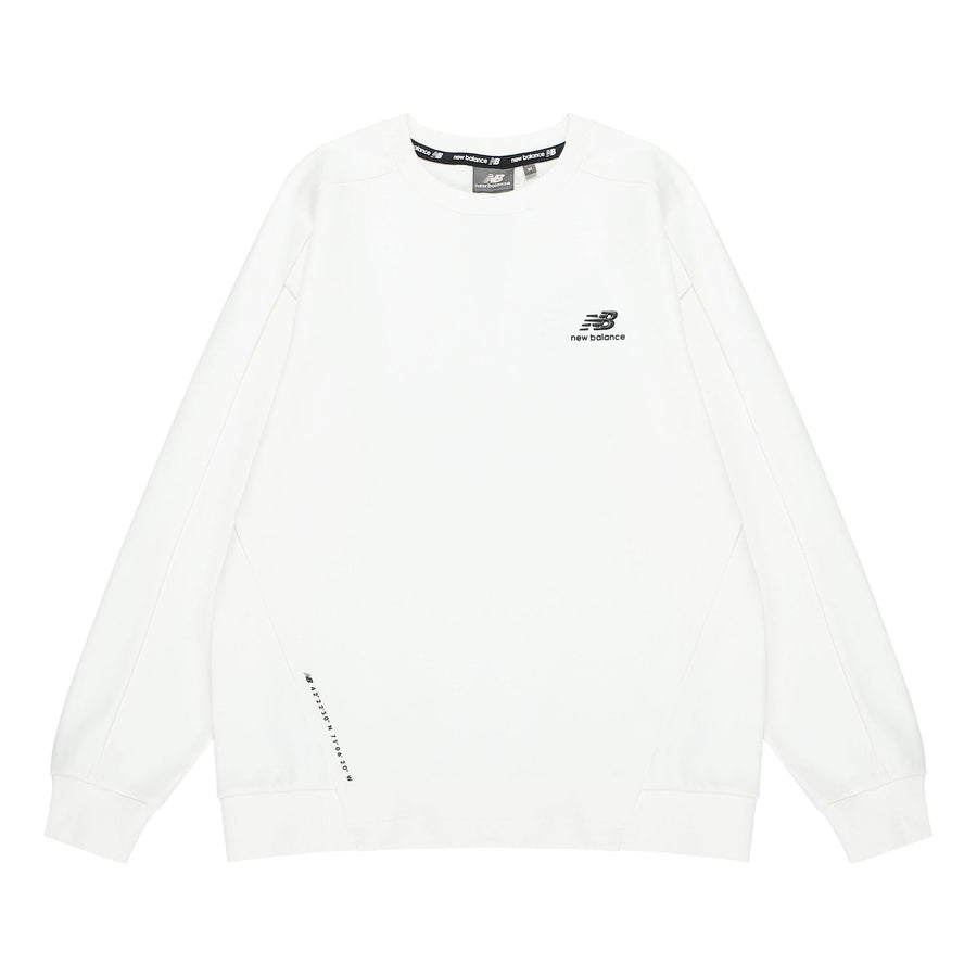 

Свитер New Balance Crew Neck Logo Sweatshirt 'White', белый