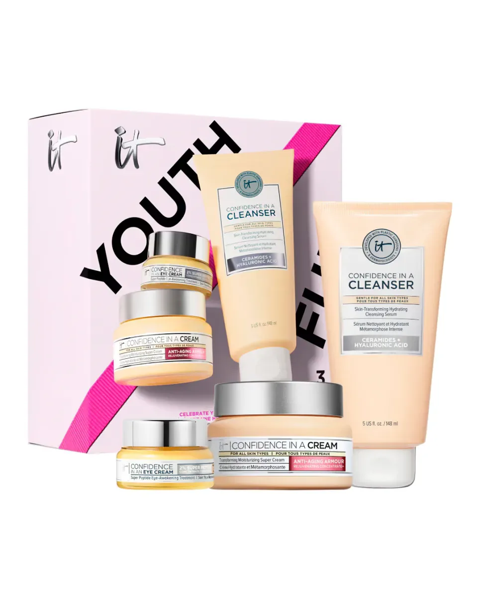 Подарочный набор сундучок для ухода за кожей против старения It Cosmetics