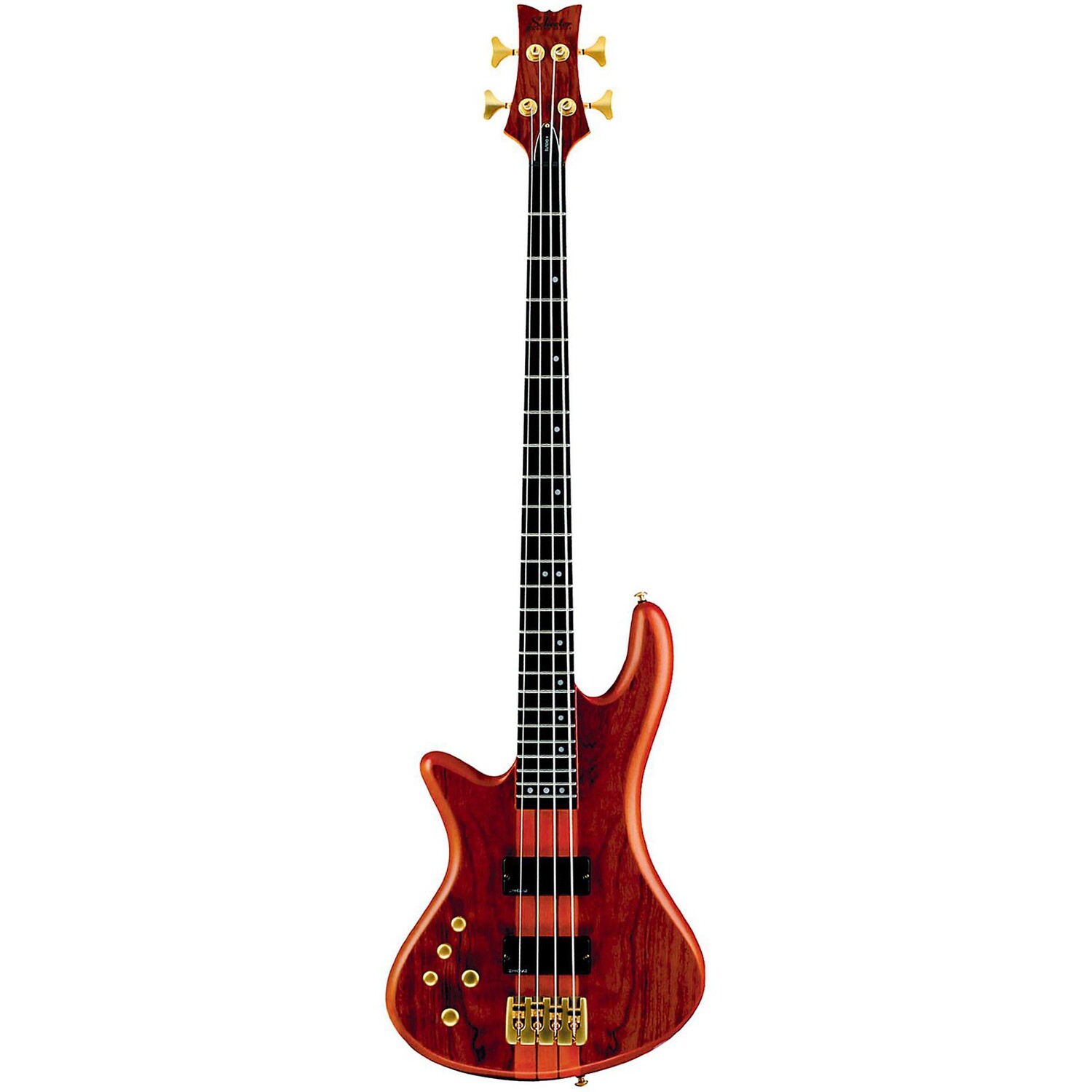 

Schecter Guitar Research Stiletto Studio-4 Левша бас-гитара Satin Honey