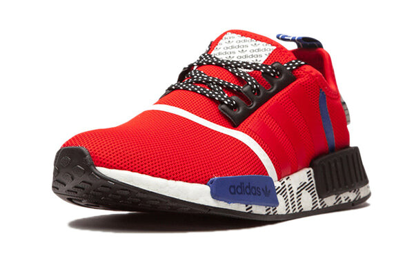 Кроссовки nmd_r1 j Adidas, красный — фото 2