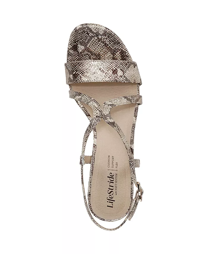 Женские босоножки Nolita Strappy Slingback Lifestride, мультиколор — фото 4