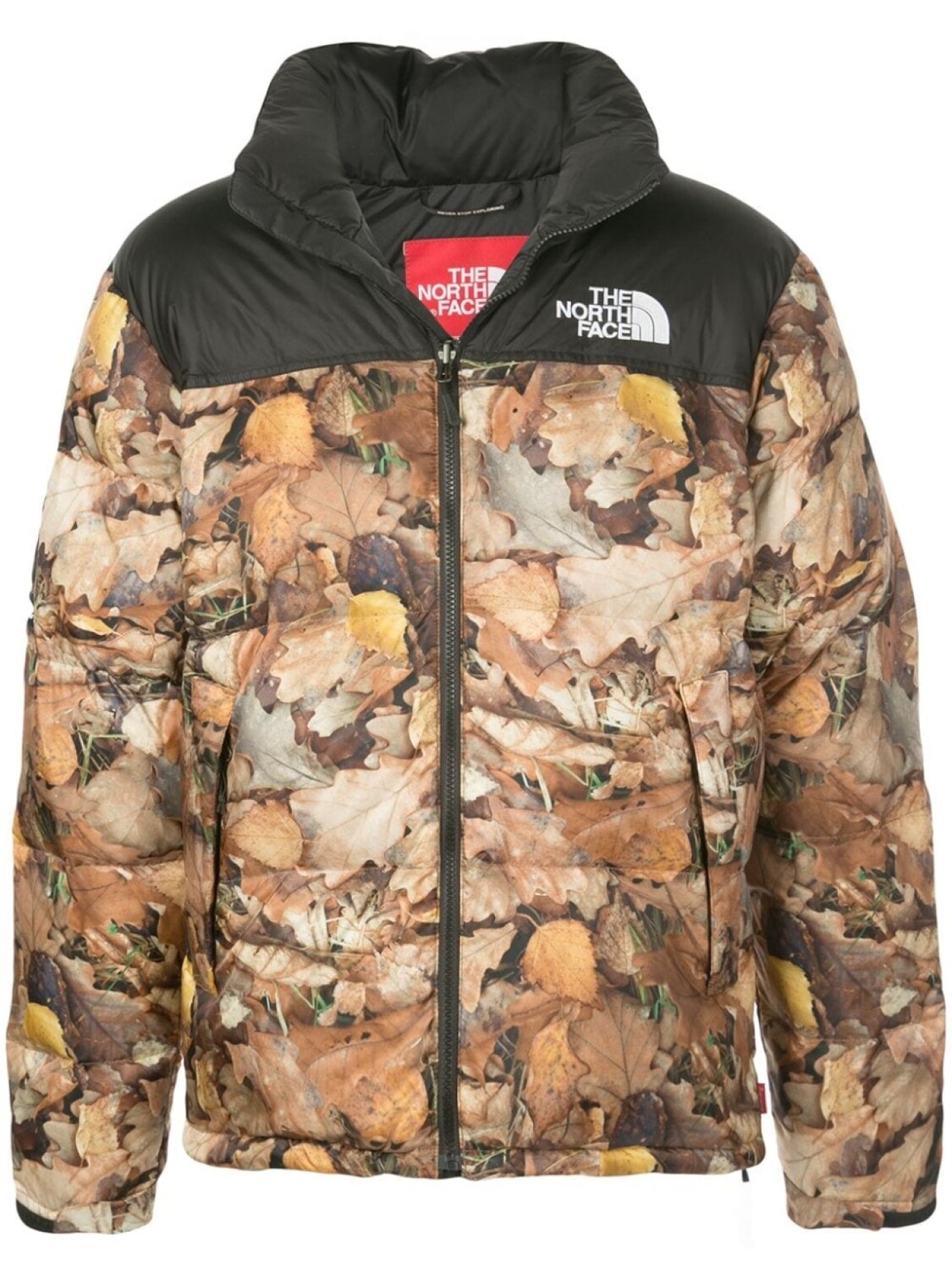 

Supreme пуховик Nuptse, черный