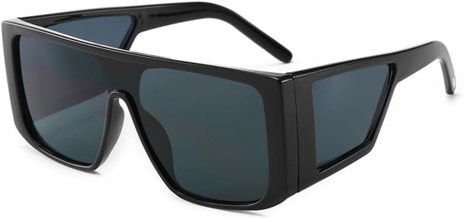 

Солнцезащитные очки европейского квадратного типа 2027 года, большие, с плоской верхней частью, женские, винтажные, ретро, ​​для женщин и мужчин, с защитой от УФ-излучения UV400 MTZJH, C1