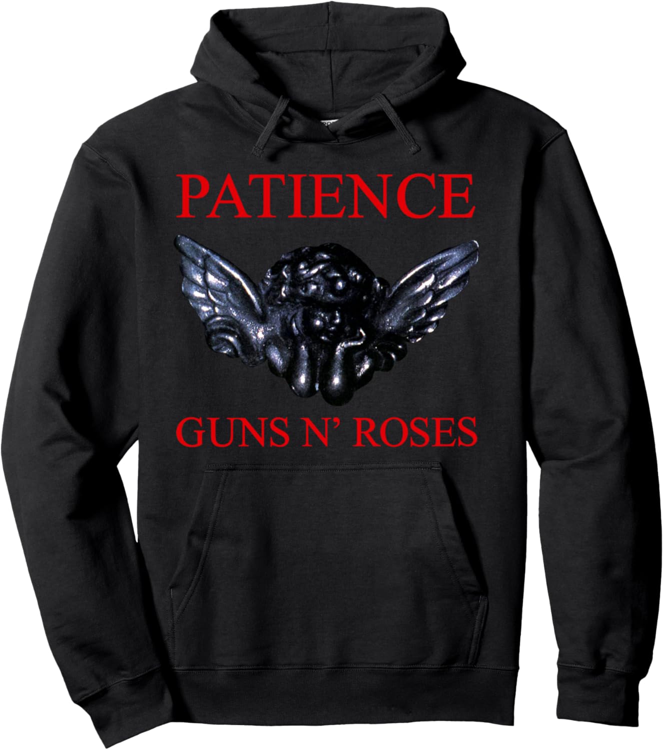 

Официальная толстовка Guns N' Roses Patience, черная, Черный, Официальная толстовка Guns N' Roses Patience, черная