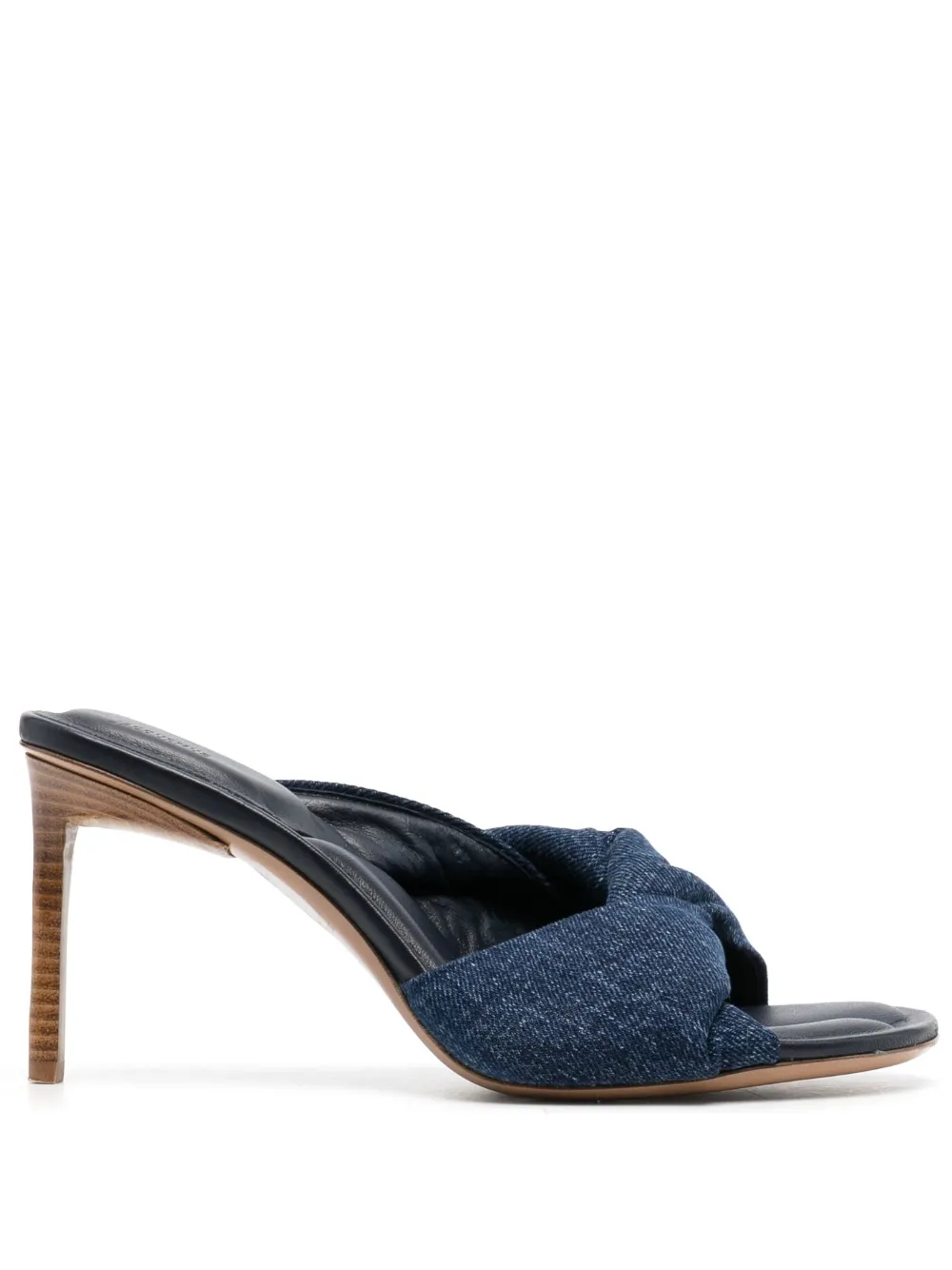 Босоножки Les Mules Bagnu 95 JACQUEMUS, синий