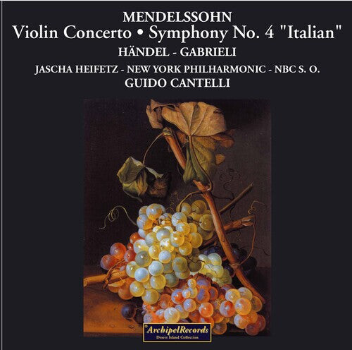 

CD диск Mendelssohn / Heifetz / Nypo / Cantelli: Violin Concerto
