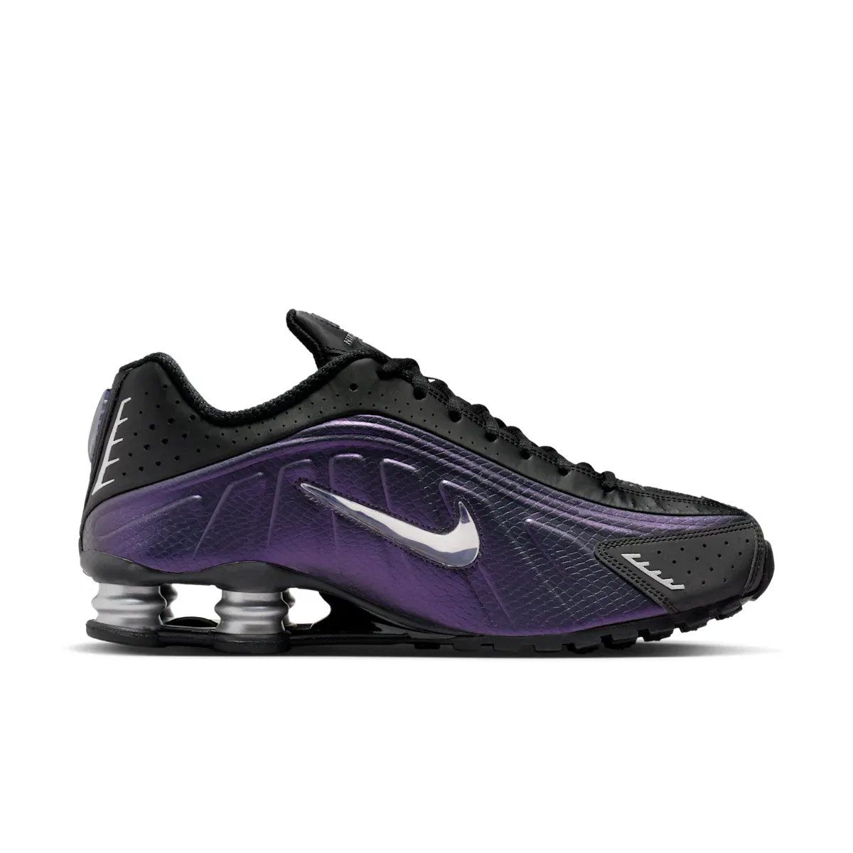 Мужские кроссовки Shox R4 Nike, черный — фото 3