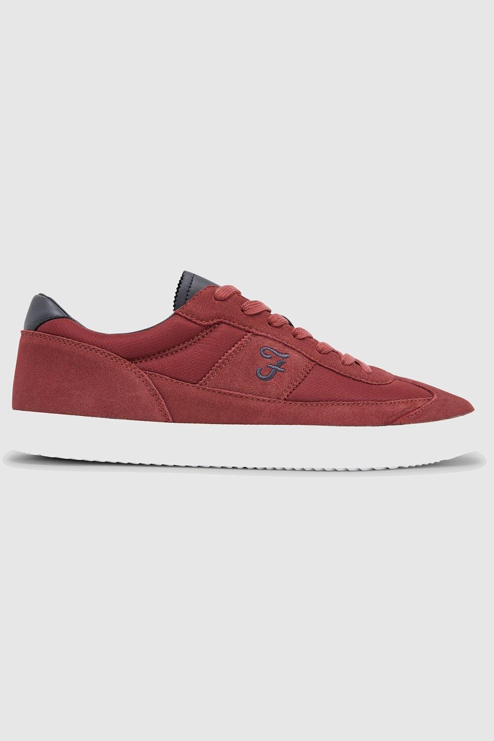 

Кроссовки 'Stanton' Casual Lace Up Trainers Farah Footwear, красный