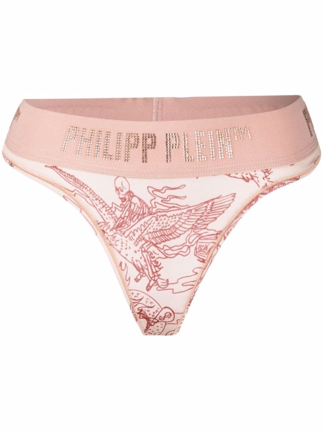 

Philipp Plein трусы-стринги с логотипом, оранжевый