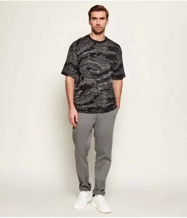 Футболка Te_wildnature relaxed fit Boss Orange, черный — фото 2