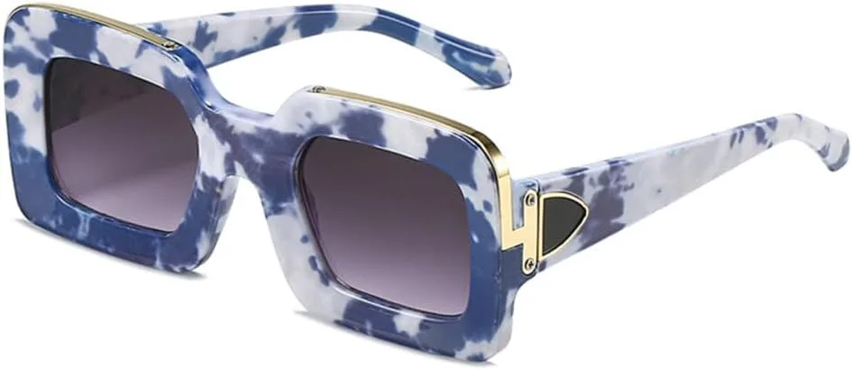 

Солнцезащитные очки MUTYNE Fashion Rectangle для женщин и мужчин, с градиентными линзами, леопардовым принтом, в винтажном стиле, защита от ультрафиолета UV400, C5