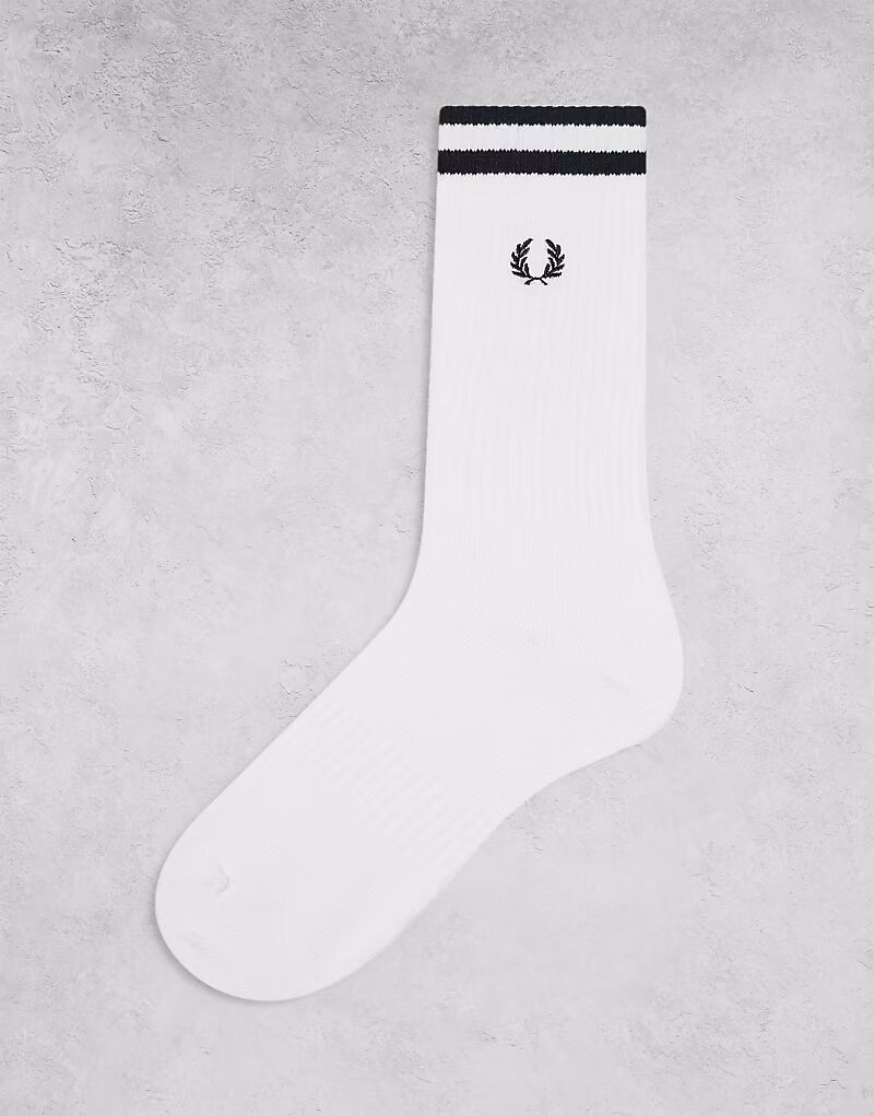 

Теннисные носки Fred Perry белого/черного цвета