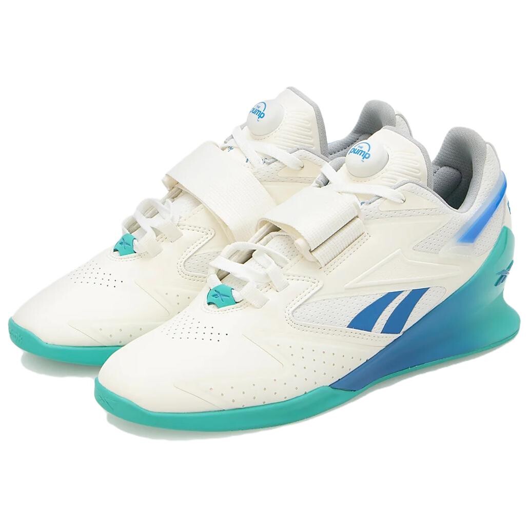 Кроссовки Legacy Lifter 3 для тренировок, мужские, низкие, синий/белый Reebok — фото 2