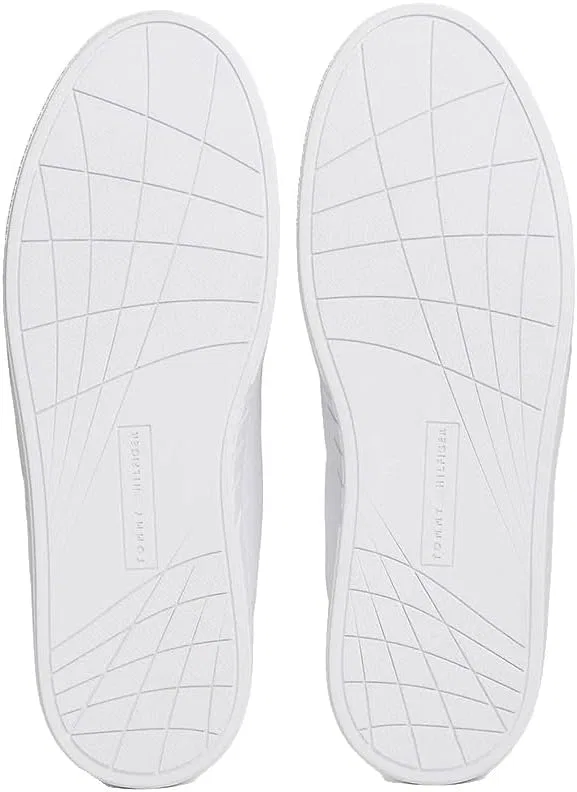 Мужские низкие кроссовки Tommy Hilfiger Icon Court Stripes Fm0fm05628, White — фото 2