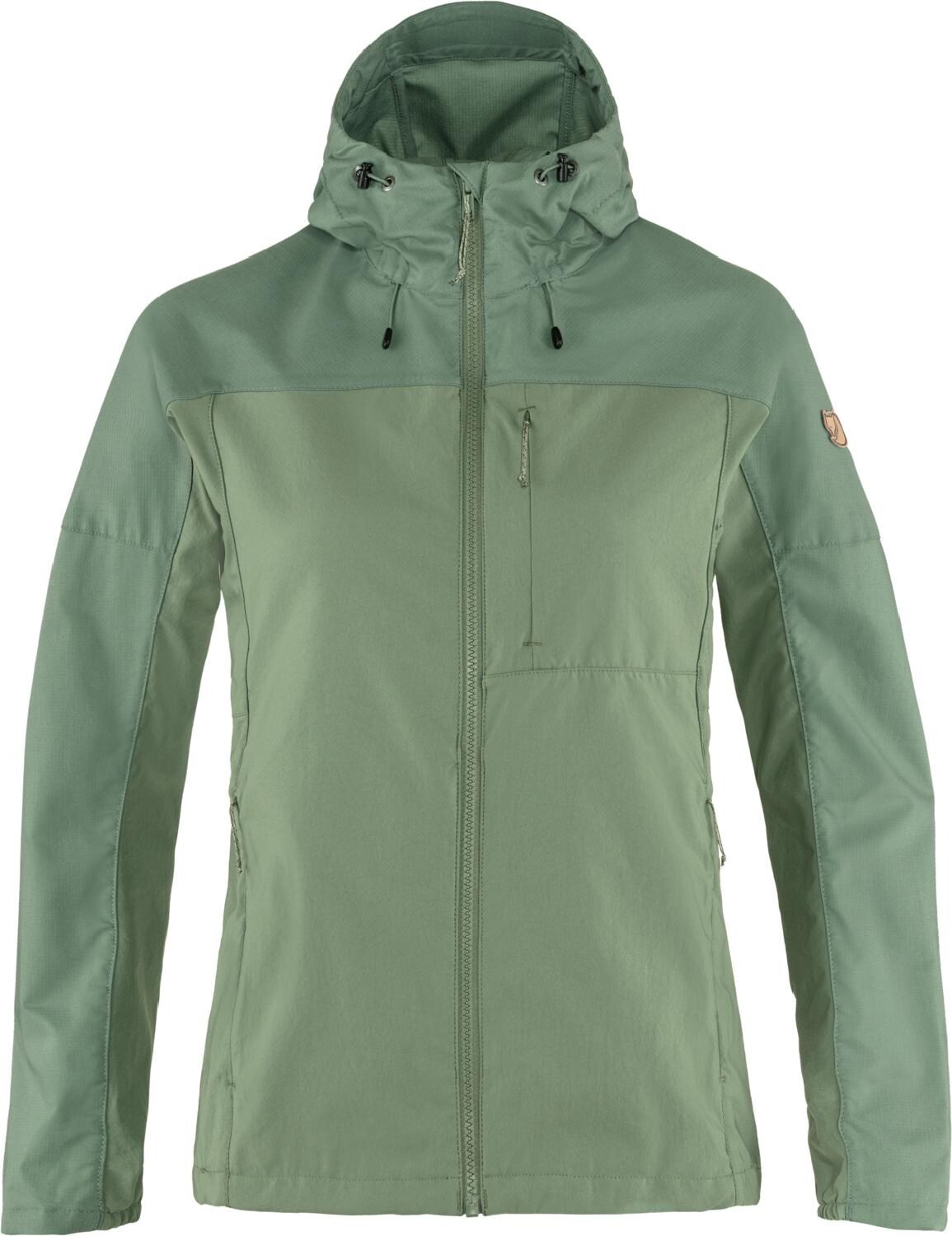 

Куртка Abisko Midsummer - женская Fjallraven, зеленый