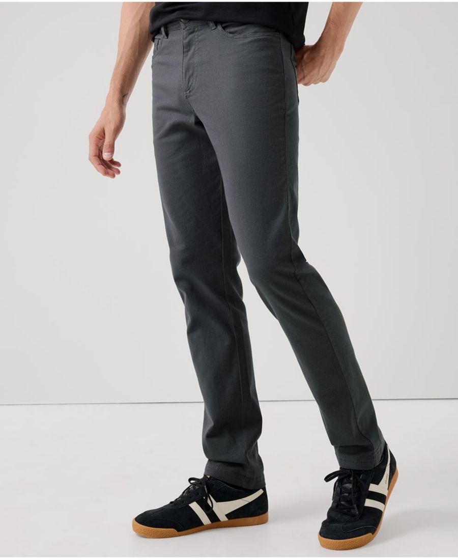 

Мужские джинсы из органического хлопкового эластичного твила с пятью карманами, длина внутреннего шва 32 дюйма Pact, Storm