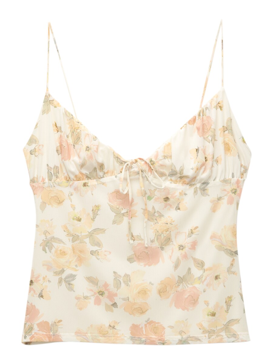 

Топ Pull&Bear, цвет Light yellow