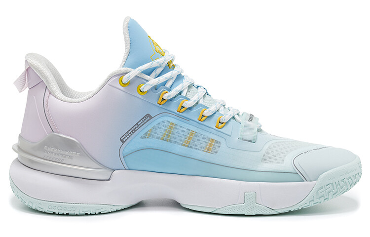 

Баскетбольные кроссовки Hydrogen 2 Basketball Shoes Men Low-Top Bean Green/clove Purple Rigorer