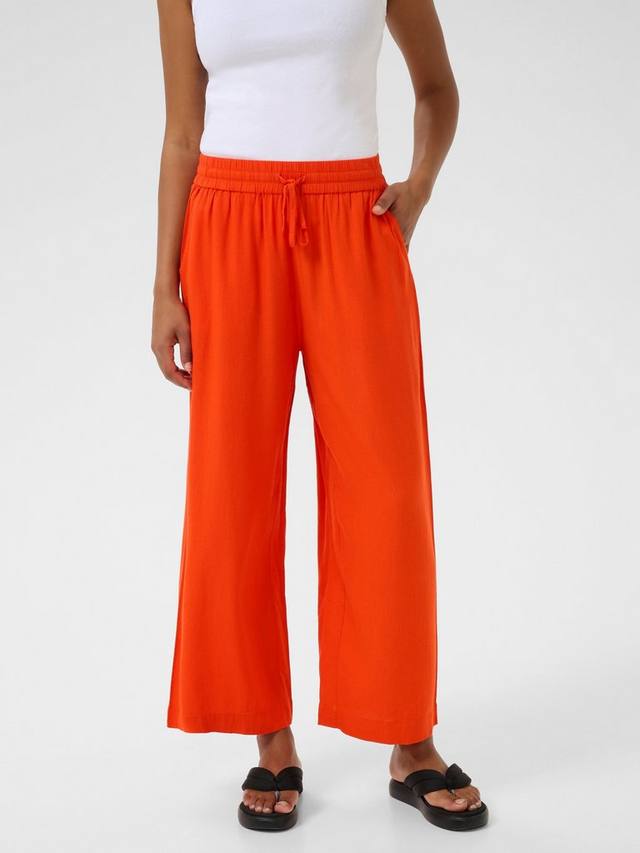 

Широкие укороченные брюки Milia KAFFE, Mid Red