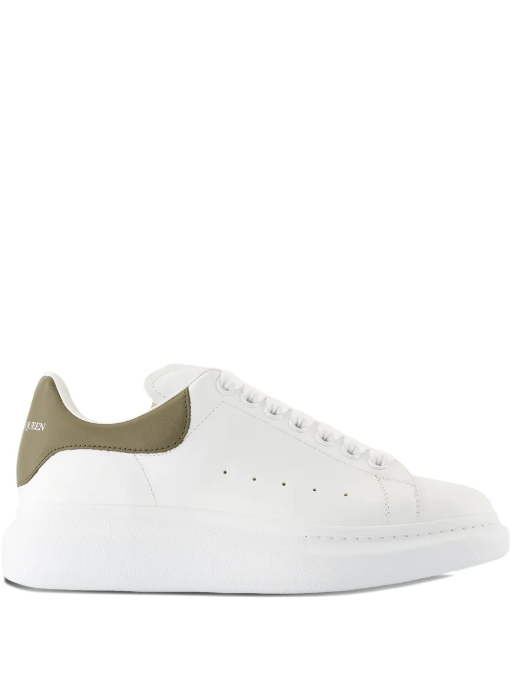 

Кожаные кроссовки Alexander McQueen, белый