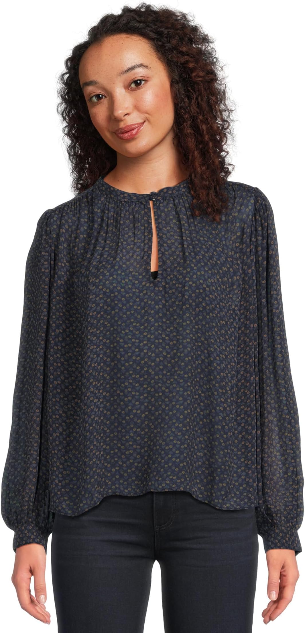 

Блуза Paige Bibiana Blouse, цвет Navy Multi