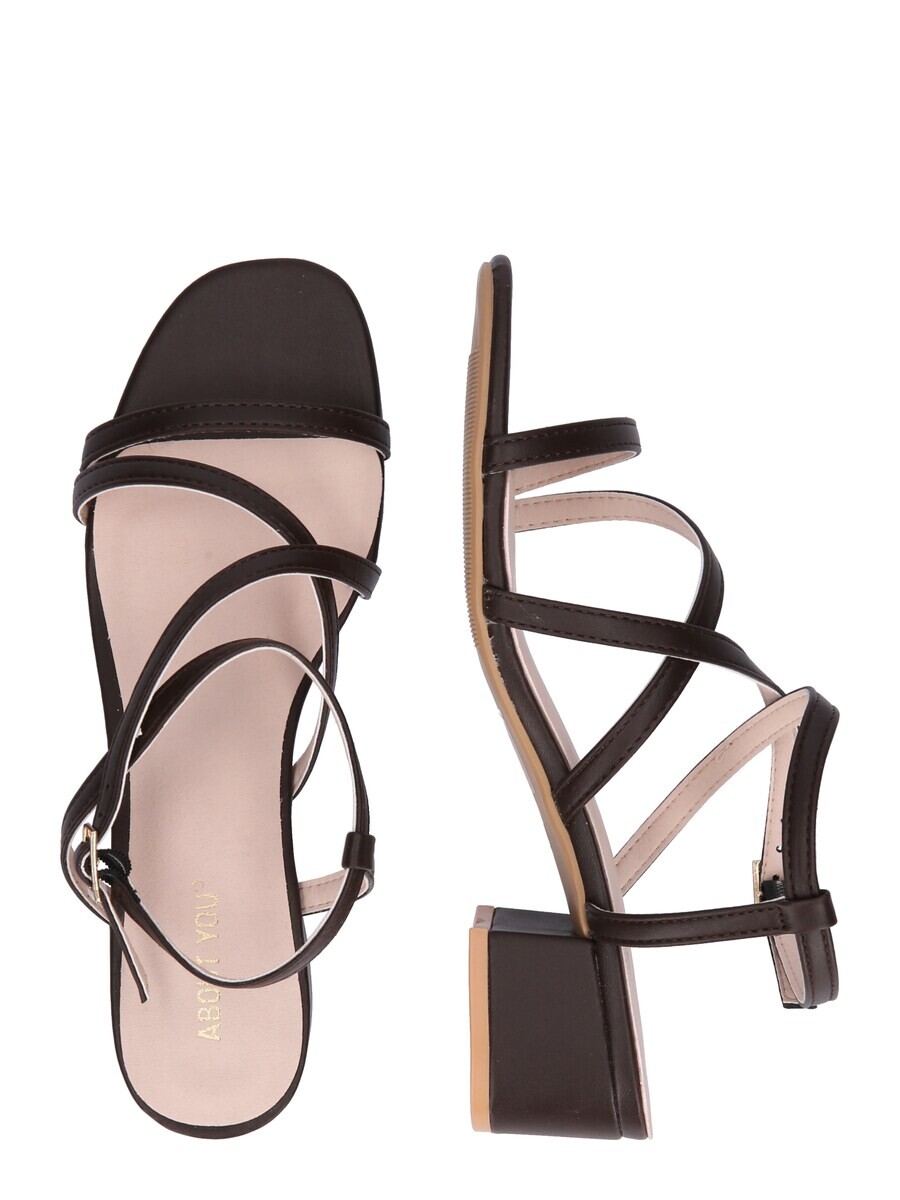 Босоножки на высоком каблуке ABOUT YOU Sandals Amanda, коричневый — фото 2