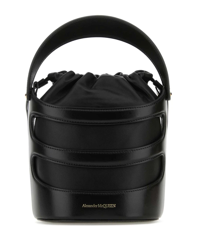 

Сумка Ведро Alexander Mcqueen, черный
