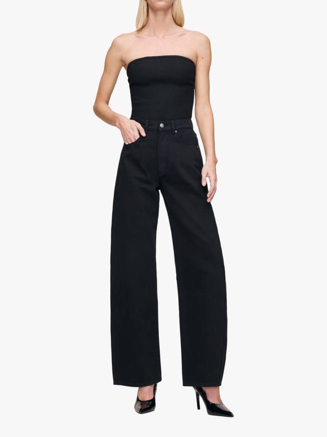 

Джинсы Taylor High Rise Relaxed с бочкообразными штанинами DL1961, Black