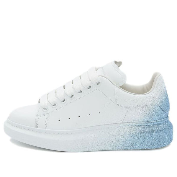 Кроссовки oversized sneakers 'white blue' Alexander Mcqueen, белый