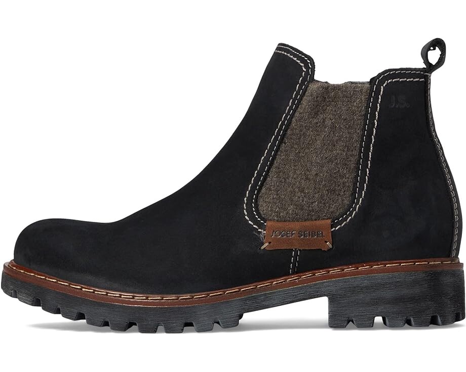 Ботинки Josef Seibel Marta 03, цвет Black/Kombi Ungaro/Washed — фото 4