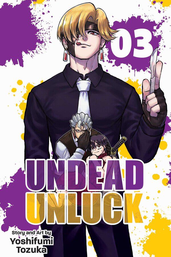 

Манга Undead Unluck Manga Volume 3