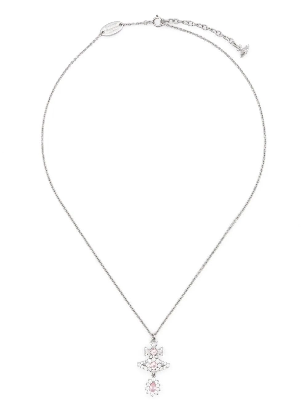

Колье с кристаллами Vivienne Westwood, серебяный