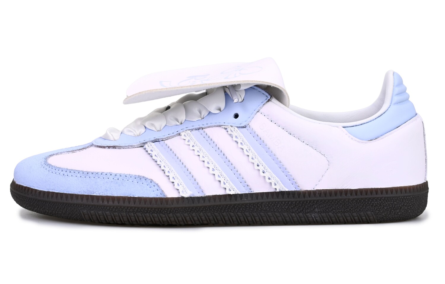 

Кроссовки для скейтбординга Samba, унисекс, низкие, фиолетовый Adidas Originals