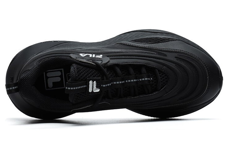 Спортивные кроссовки (WMNS) Fila Fusion Ray 'Triple Black', черный — фото 4