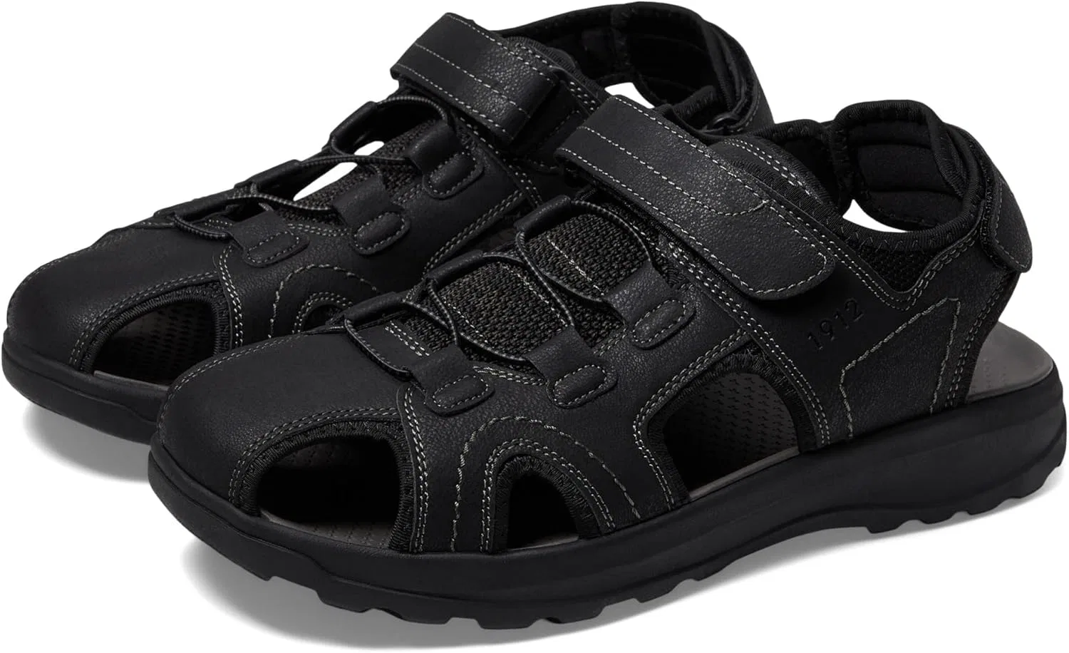 Сандалии с закрытым носком Nunn Bush, Black Multi