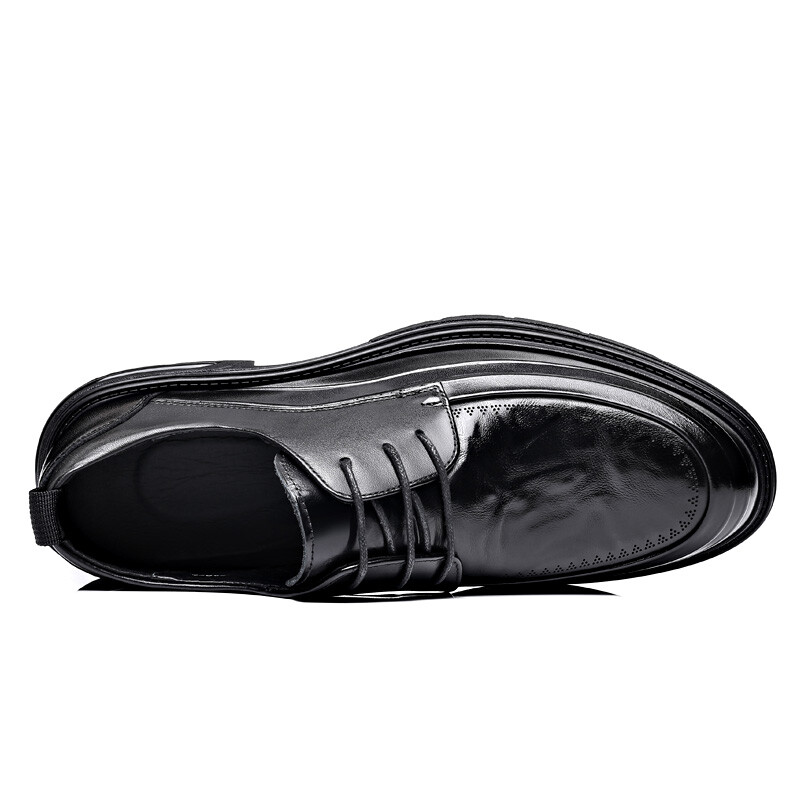 Туфли мужские Men"s Casual Men Low-Top Xiaotoulang, темно-коричневый — фото 3