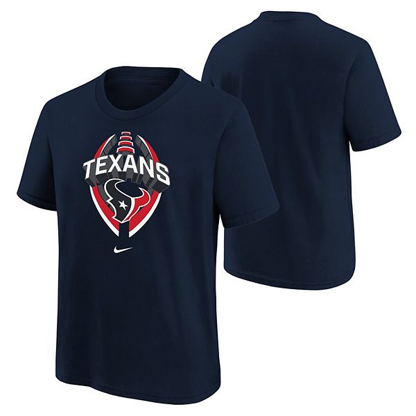 Футболка Youth navy Houston Texans Icon Legend Nike