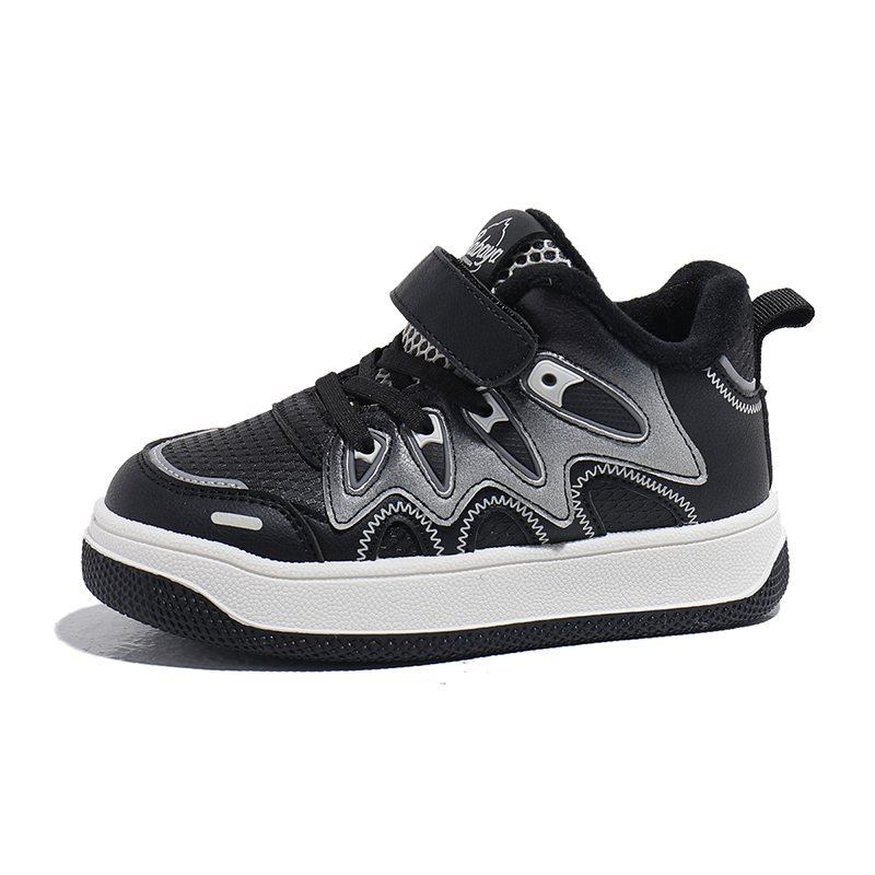 

Детские хлопковые кроссовки Kids' Babaya, черный серый