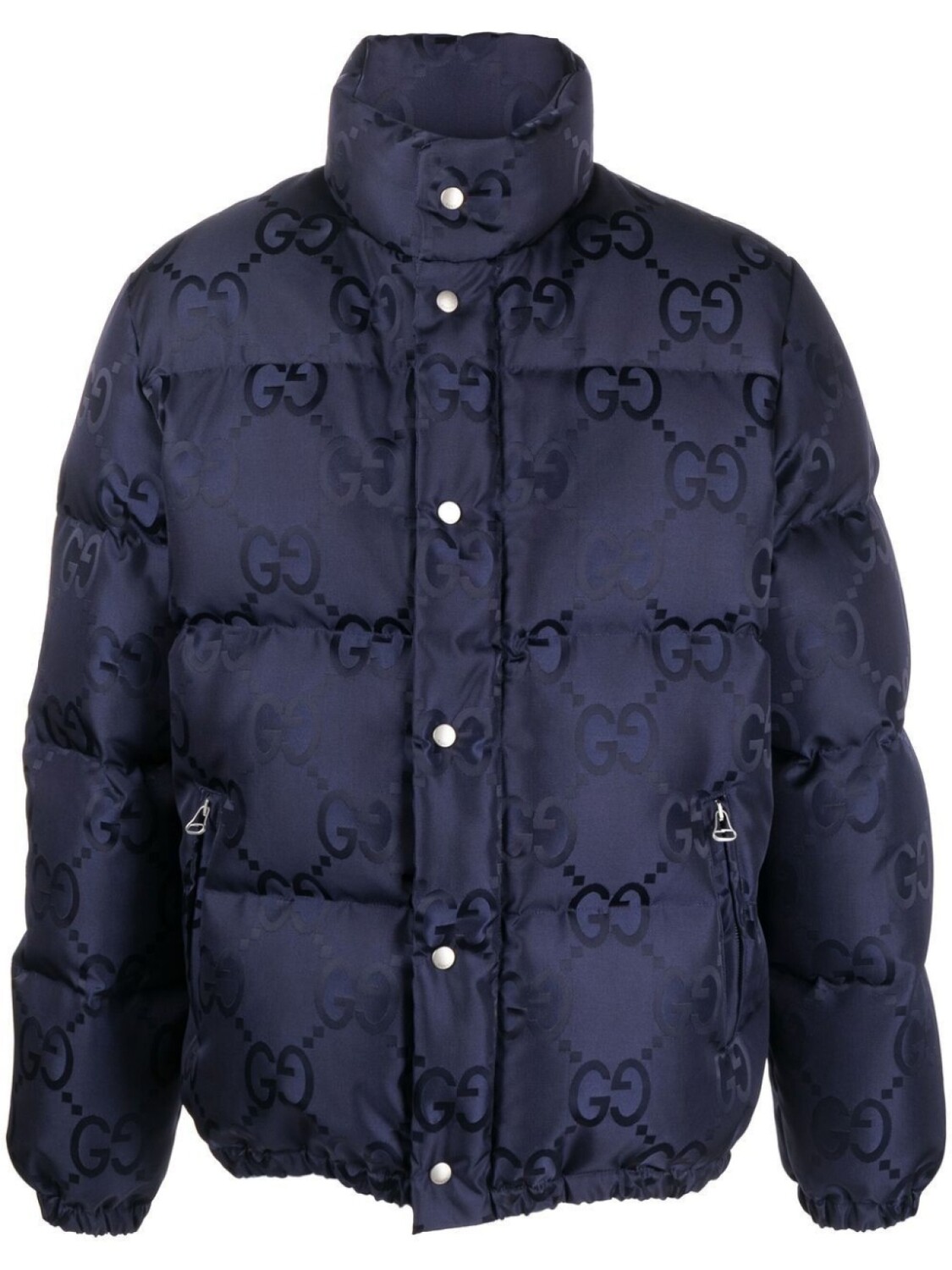 

Gucci пуховик Jumbo GG, синий
